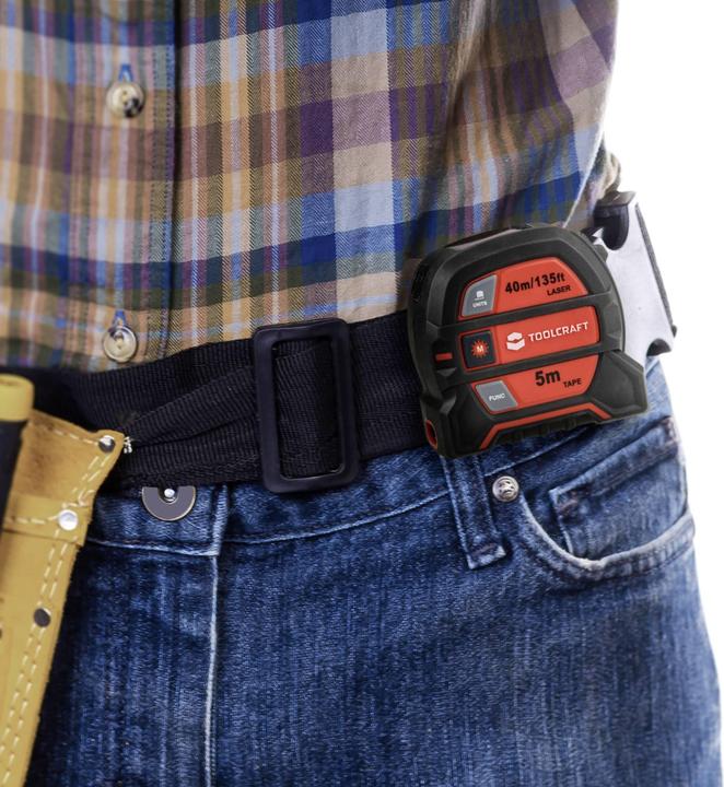 Image du produit Toolcraft Télémètre laser (40 m)