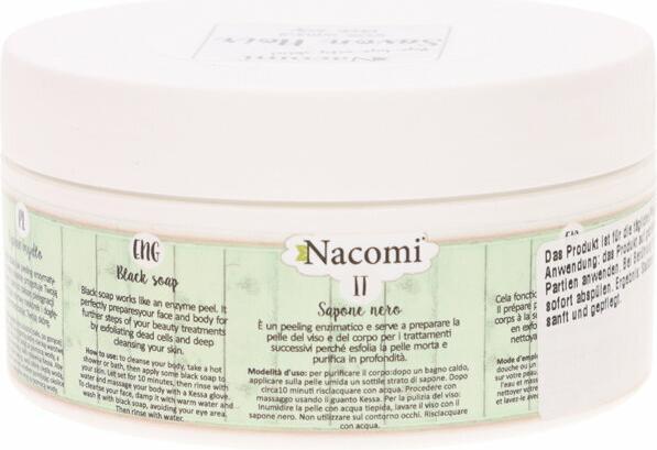 Actual product image Nacomi Savon Noirack Soap 120G (Liquid soap)