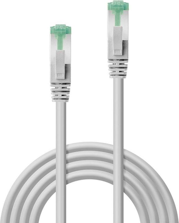 Actual product image Lindy Patchkabel Cat.6A S/FTP GRS TPE Kabel, 2m grau (S/FTP, CAT6a, 2 m)