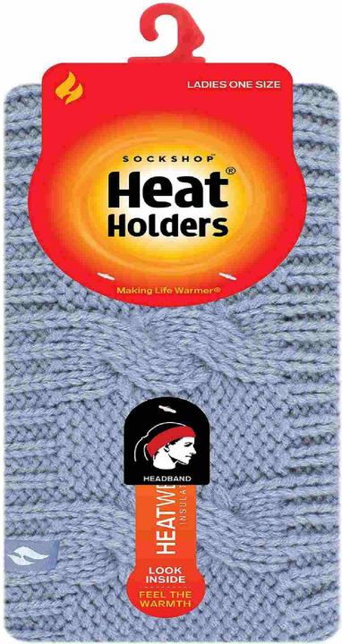 Actual product image Heat Holders Thermo Winter Stirnband mit Fleece Innen Stricken