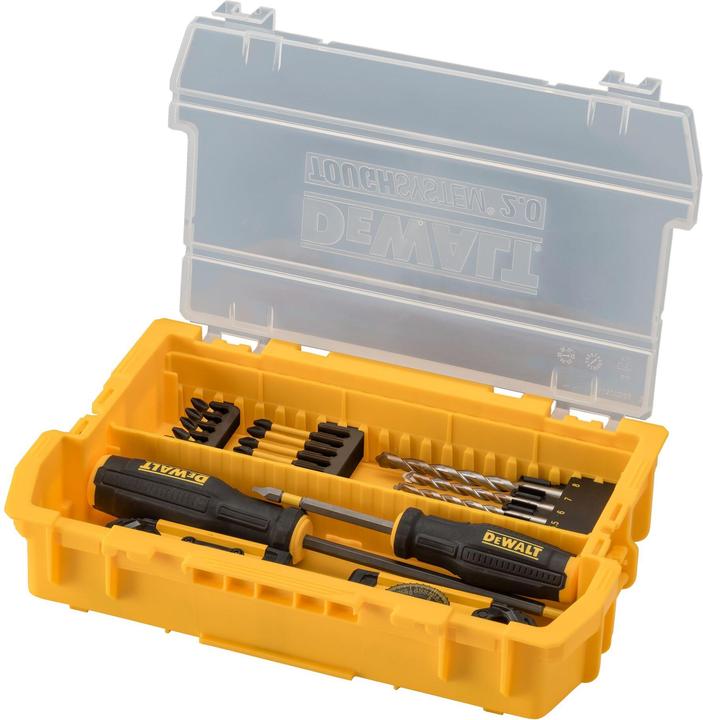 Productafbeelding DeWalt ToughSystem gereedschapskoffer halve breedte (6 onderdelen)