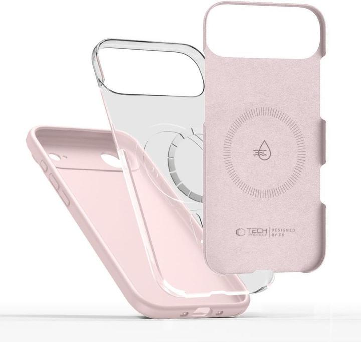 Produktbild Tech-Protect Silikon MagSafe Hülle für iPhone 17 Air - Pink (Apple iPhone 17 Pro)
