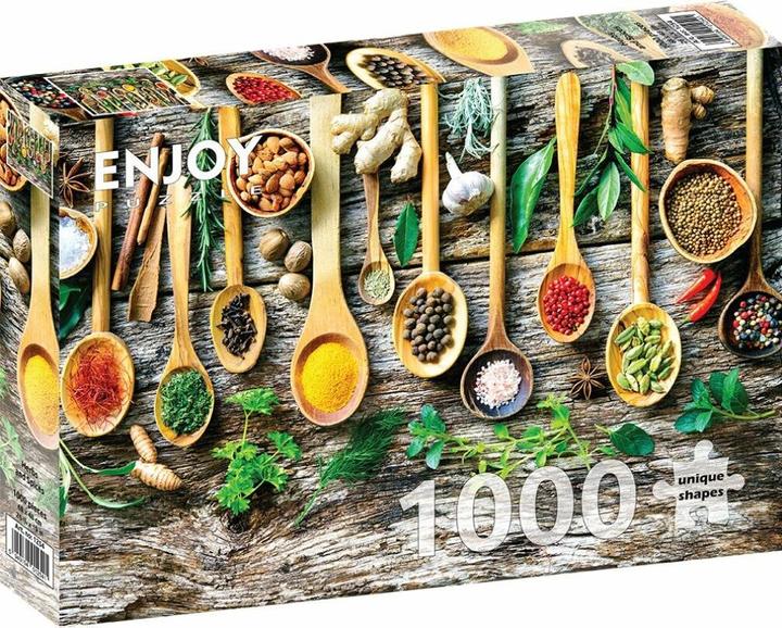 Produktbild Enjoy Puzzle ENJOY-1254 - Kräuter und Gewürze, Puzzle, 1000 Teile (1000 Teile)