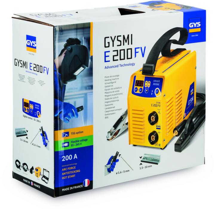 Produktbild GYS I E200 Schweissinverter 5 - 200 A