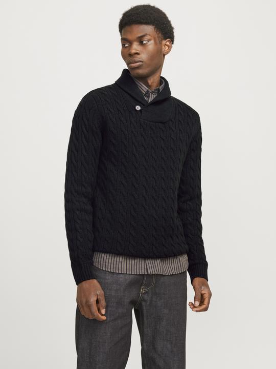 Actual product image Jack & Jones Plain knitted jumper Knitted jumper (XS)