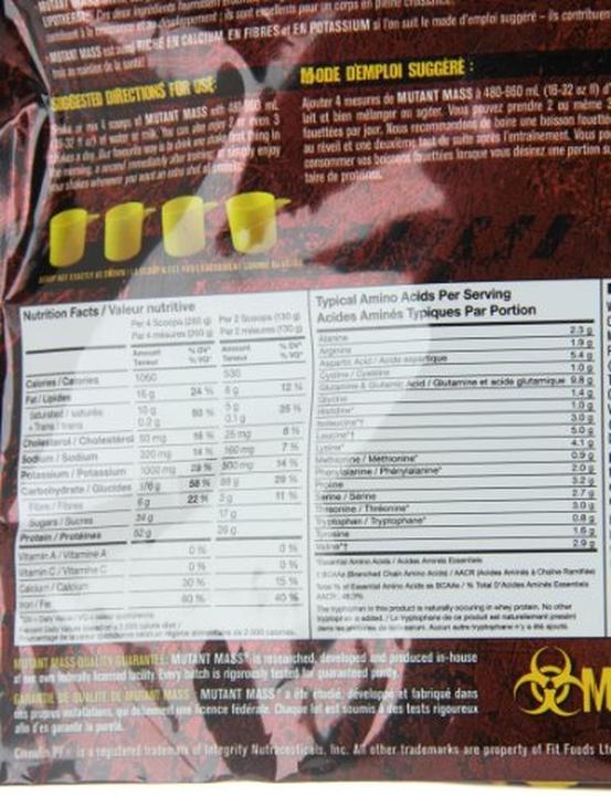 Produktbild Mutant Mass (Vanille, 1 x, 2200 g)