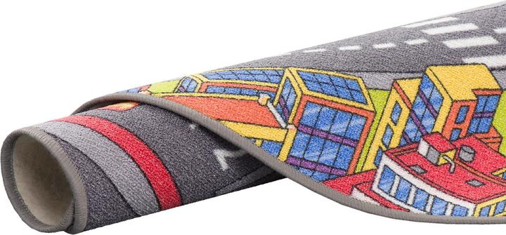 Produktbild Snapstyle Kinder Spiel Teppich Little Town 3D Rund (160 cm)