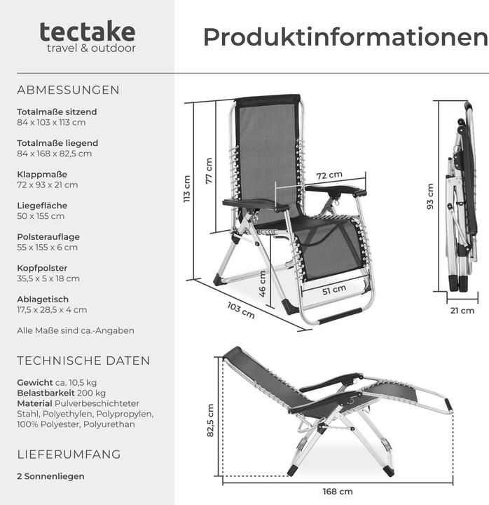 Produktbild tectake Cloud (103 cm)