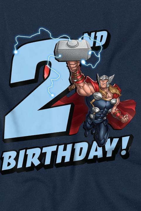 Immagine prodotto Thor Maglietta Secondo Compleanno Bambini (116)