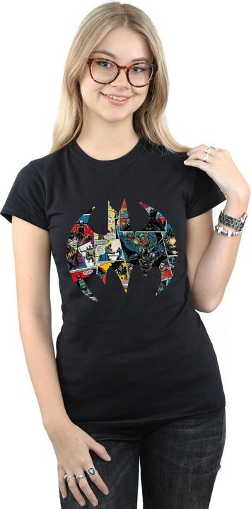 Produktbild Batman Comic Buch Logo Baumwolle TShirt