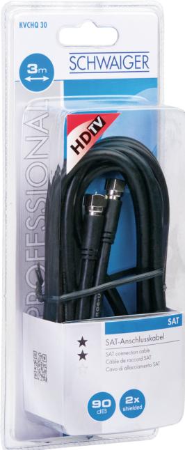 Image du produit Schwaiger Câble de connexion SAT (90 dB, Câble satellite)