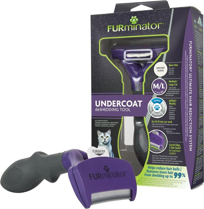 Produktbild FURminator Pflegebürste (Katze)
