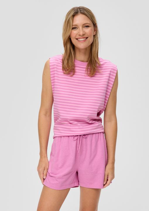 Produktbild s.Oliver Short Shorts aus Jersey mit elastischem Bund (40)