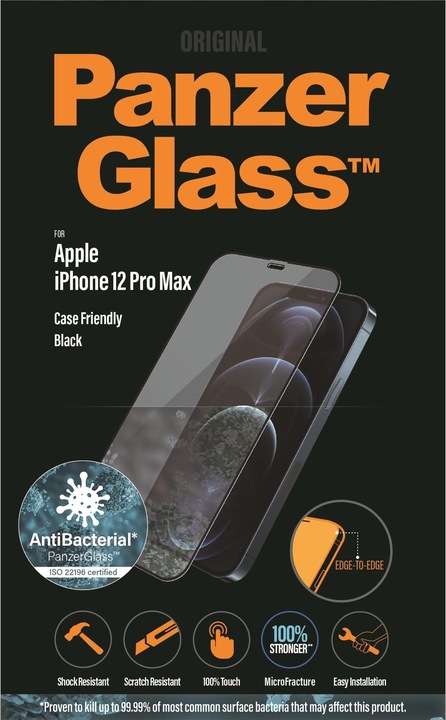 Produktbild PanzerGlass Edge-to-Edge (1 Stück, Apple iPhone 12 Pro Max)