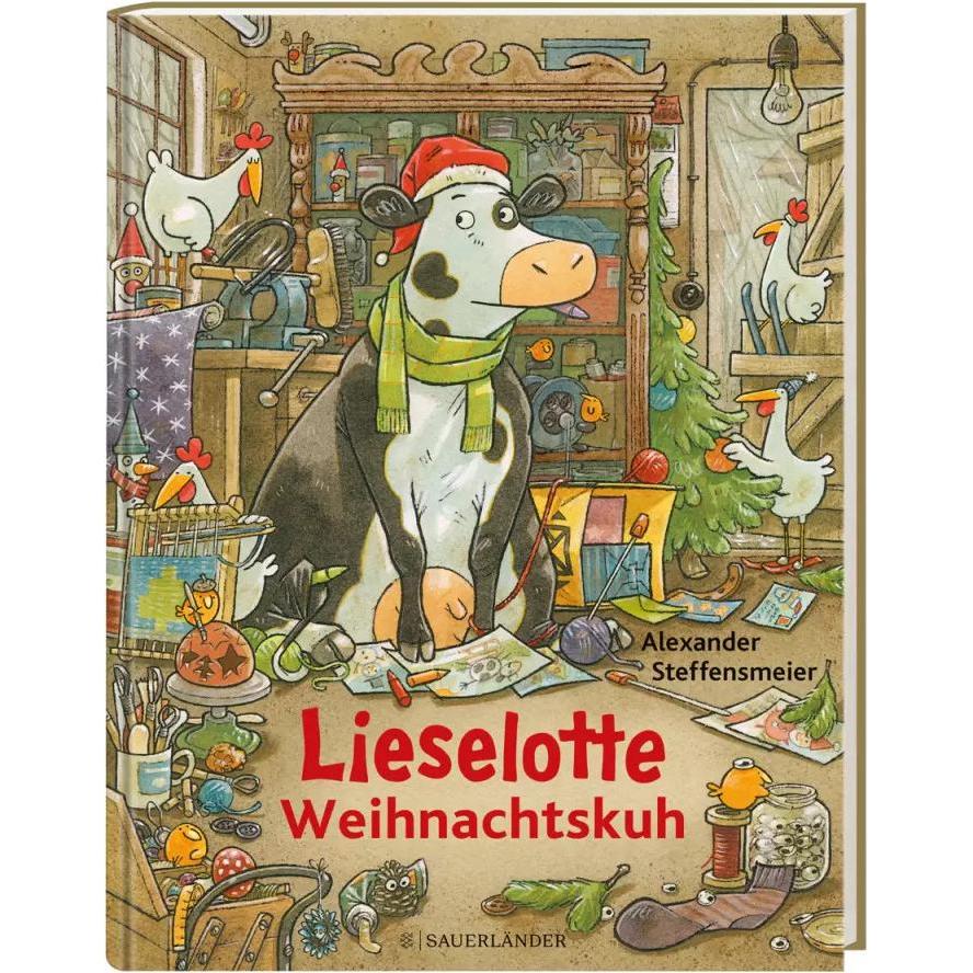 Lieselotte Weihnachtskuh, Kinderbücher von Alexander Steffensmeier