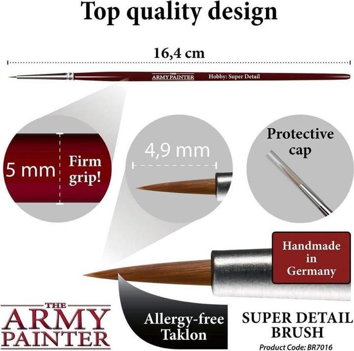 Actual product image Army Painter ARM07016-1 - Hobby Brush - Super Detail