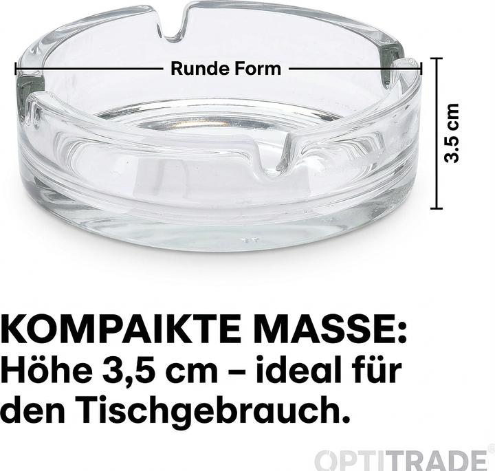 Produktbild Champ Glas-Aschenbecher