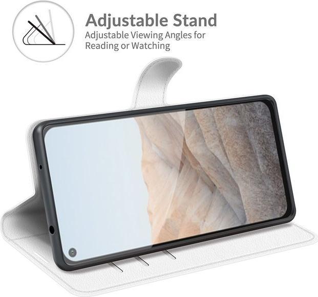 Produktbild MU Classic Litchi Leder Bookcover Series (Google Pixel 5a)