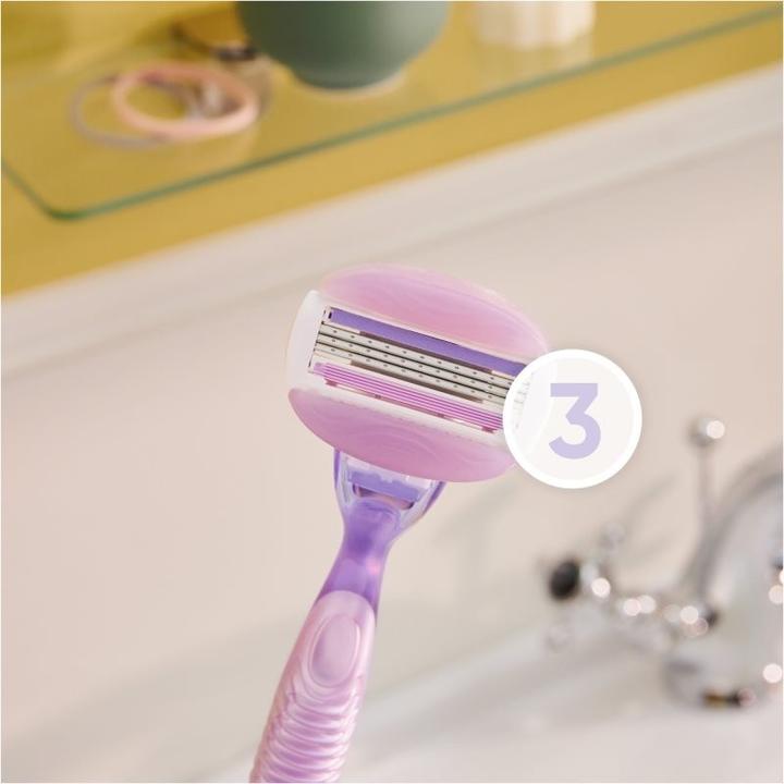 Produktbild Gillette Venus Comfortglide Breeze Rasierer für Frauen mit 1 Griff und 6 Nachfüllpackungen