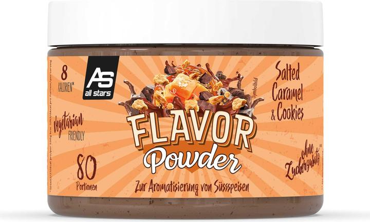 Actual product image All Stars Flavor Powder (240G can) (Salted Caramel & Cookies, 1 x, 240 g)