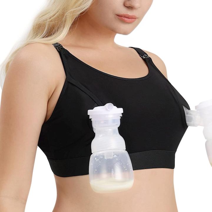 Actual product image Momcozy Nursing & Pumping Bra black XL (XL)