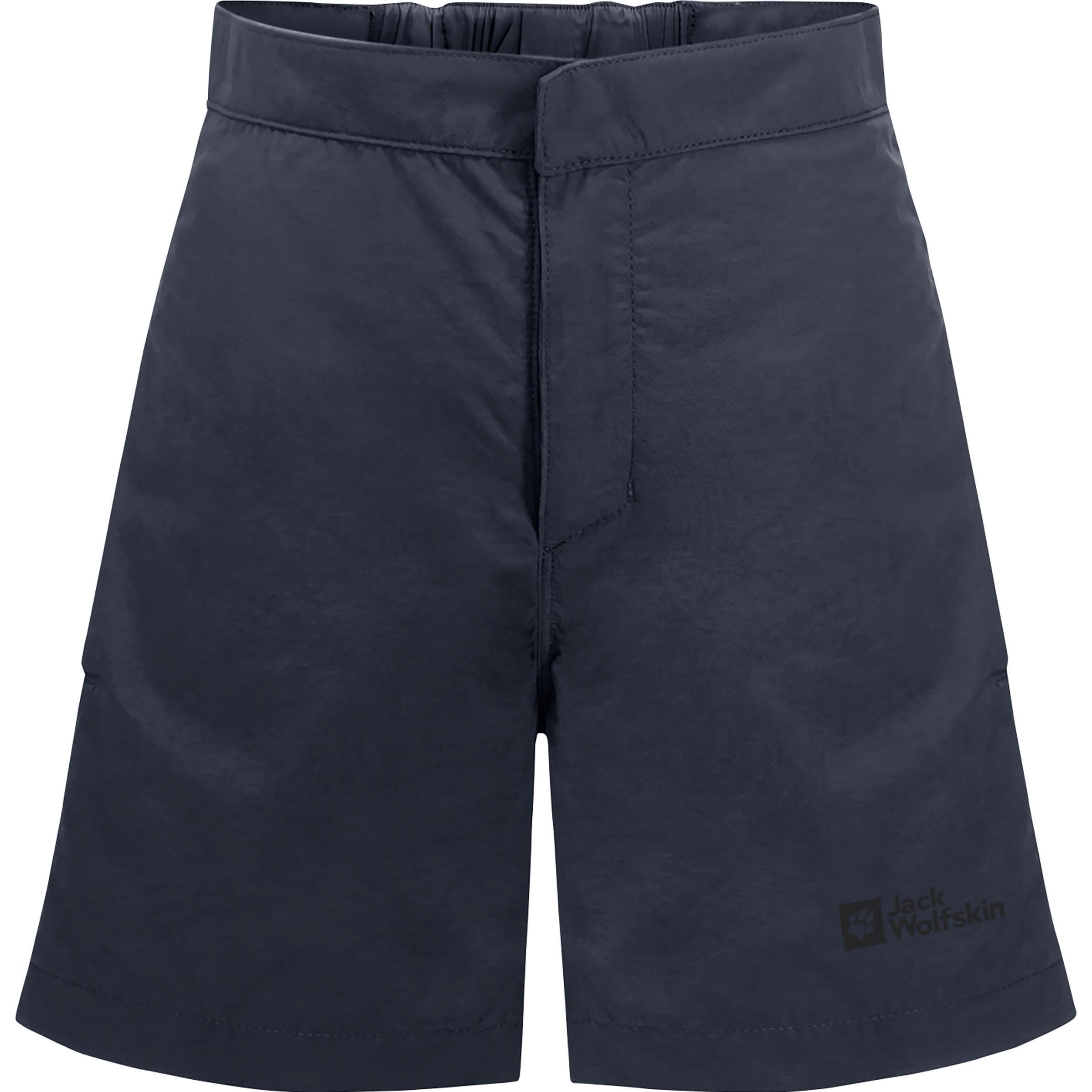 Jack Wolfskin, Jungen, Outdoorhose, Sun Shorts K (176), Blau, 176