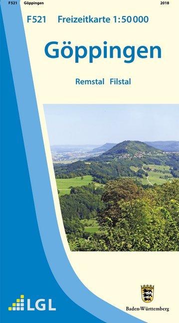 Actual product image Topographical recreational data BW Göppingen