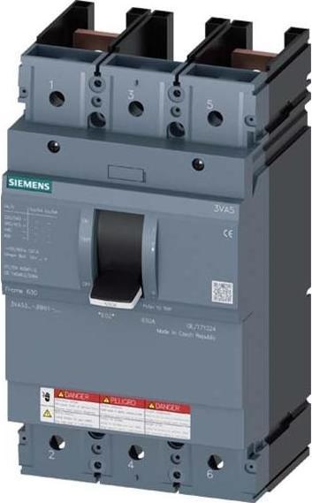 Actual product image Siemens Circuit-breaker 400A 2p opt. motor-drive unit 3VA5340-0BB61-0AA0