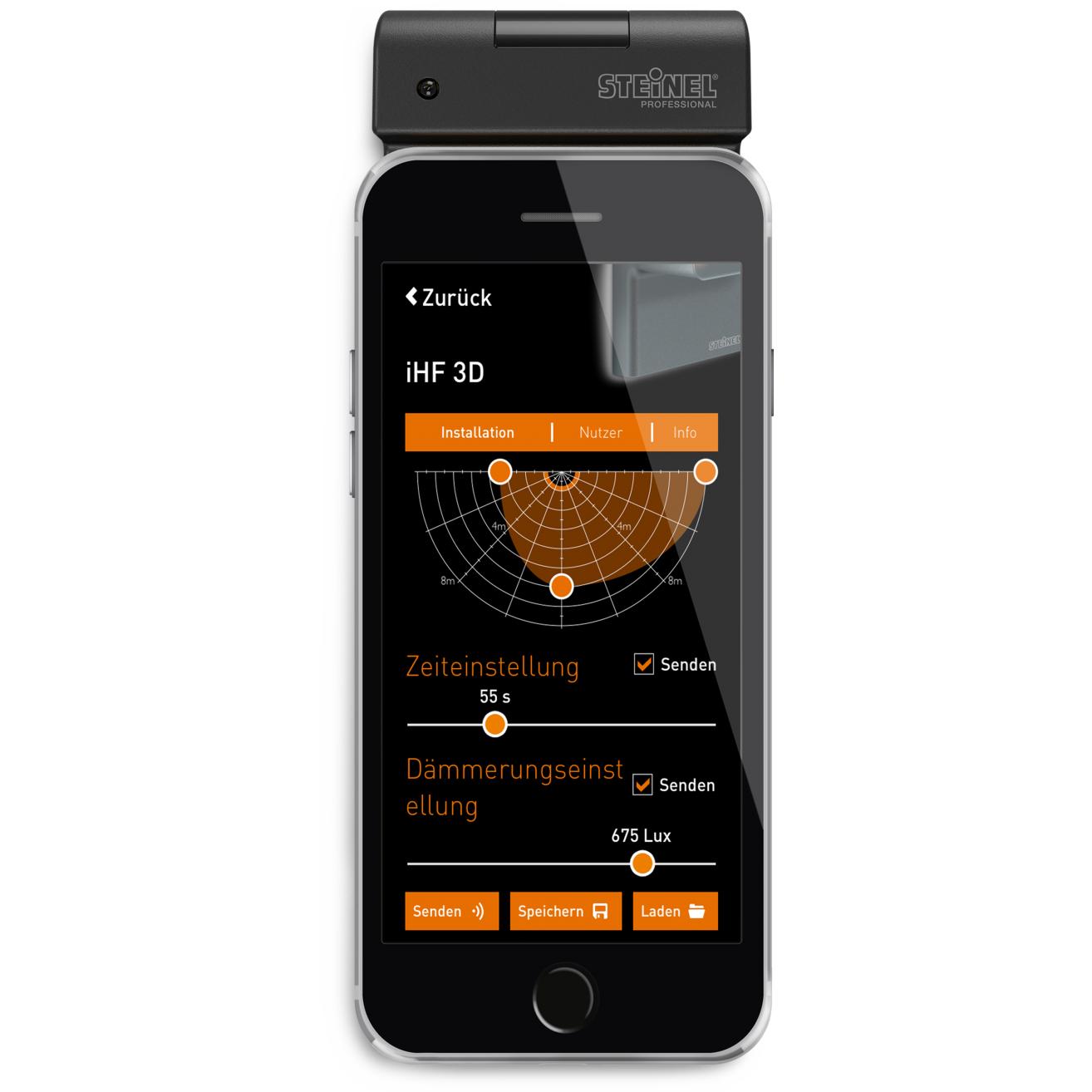 Thumbnail - Steinel Fernbedienung Smart Remote (Universal Fernbedienung, Infrarot), Fernbedienung, Schwarz