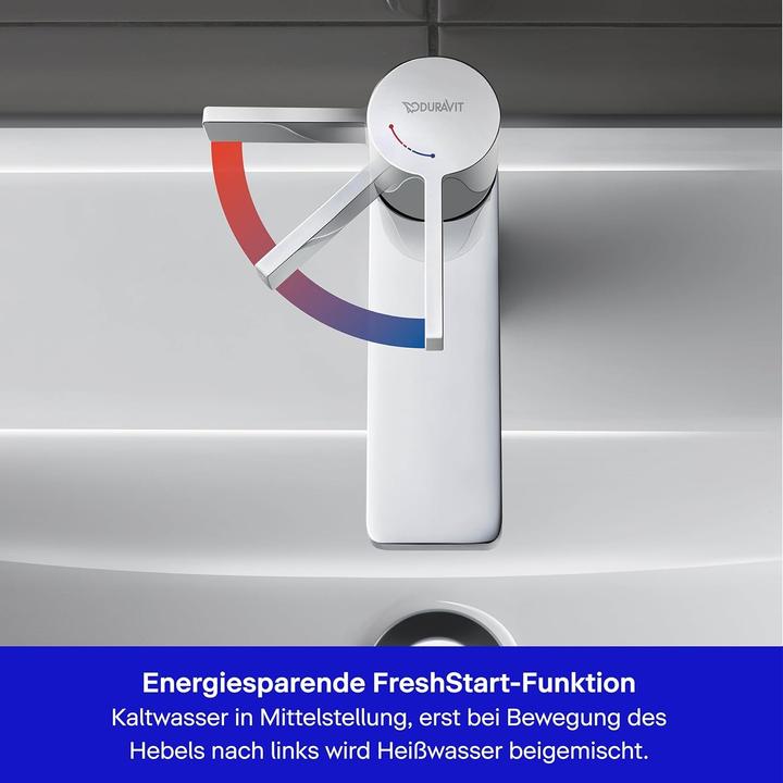 Produktbild Duravit EH-WT-MI D-NEO M EcoStart o Zugst-Ablaufgarn. chrom