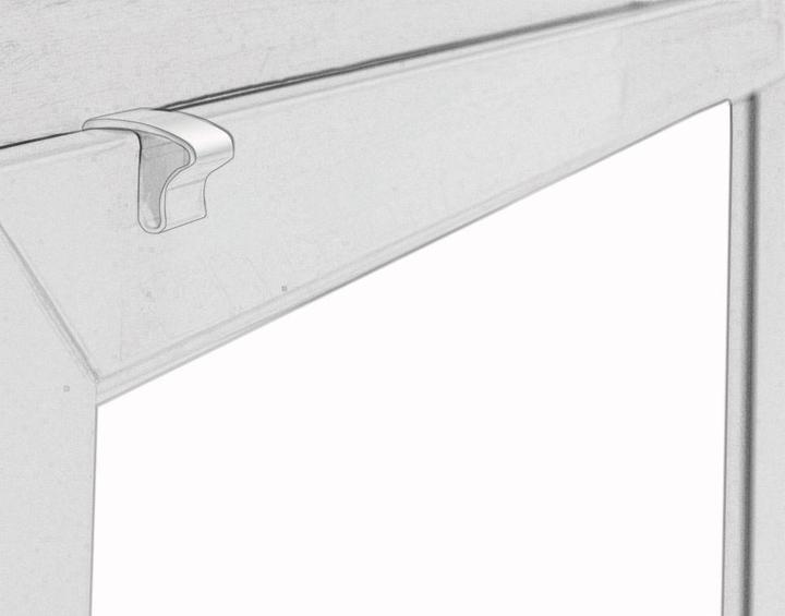 Actual product image Gardinia Aluminum for clamping (80 x 175 cm)