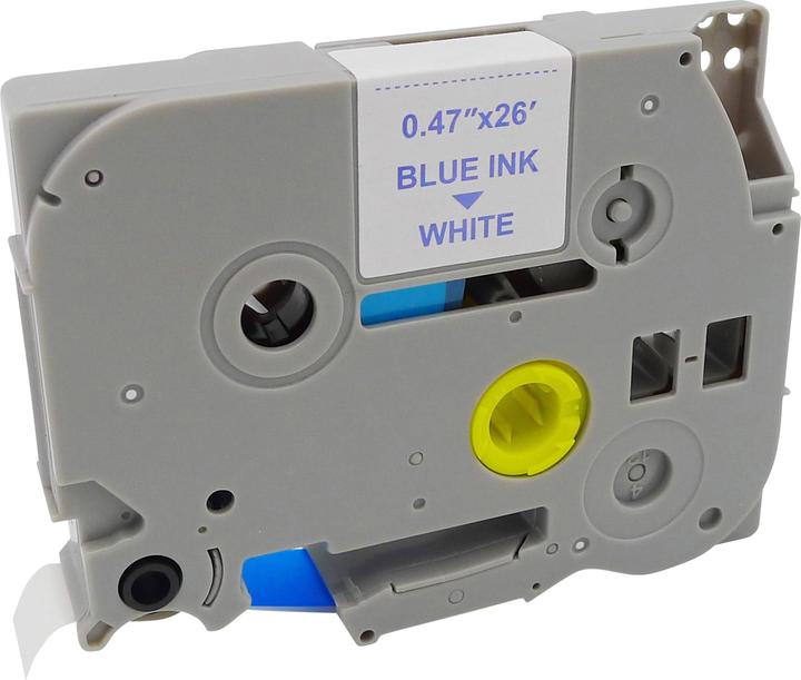 Actual product image MediaRange Tape cassette blue on white 8m x 12mm (1.20 cm, Blue, White)