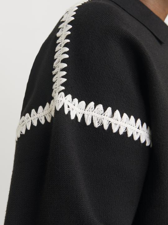 Actual product image Jack & Jones Joraustin Knit Stitch Polo Styd Aw24 (XXL)