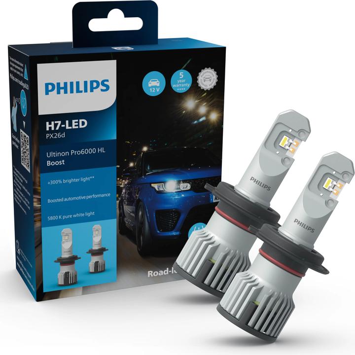 Produktbild Philips Ultinon Pro6000 Boost (H7)