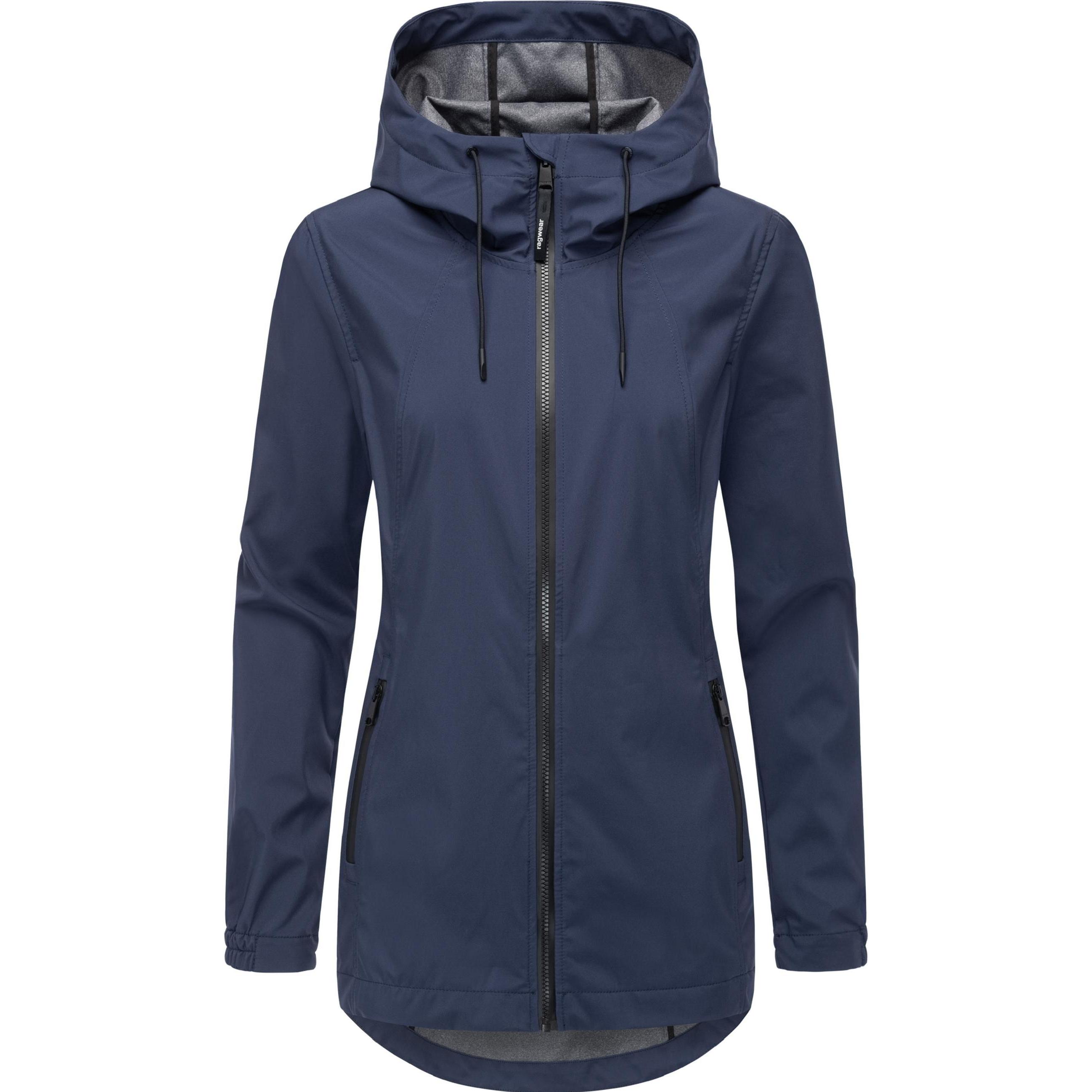 Ragwear, Damen, Jacke, Zuzka Sport (5XL), Schwarz, 5XL