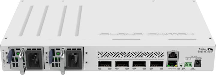 Actual product image MikroTik CRS504-4XQ-IN (4 Ports)
