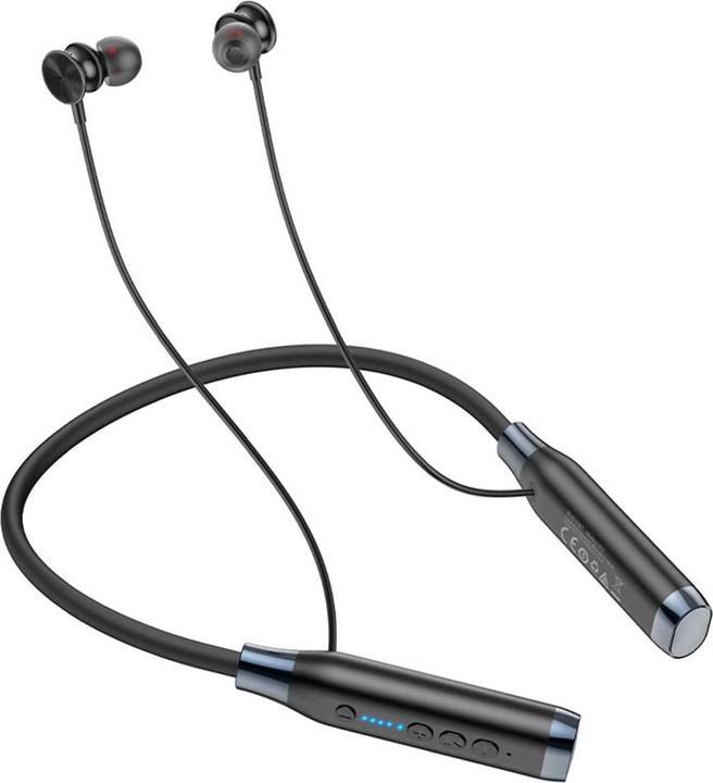 Image du produit Hoco - Bluetooth Earphones (ES62) - for Sport, Support BT, TF card - Black (120 h, Sans fil)