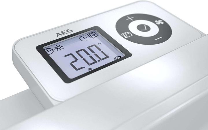 Actual product image AEG Haustechnik WKL 1005, 1000 W wall convector for approx. 10 m², with plug (1000 W)