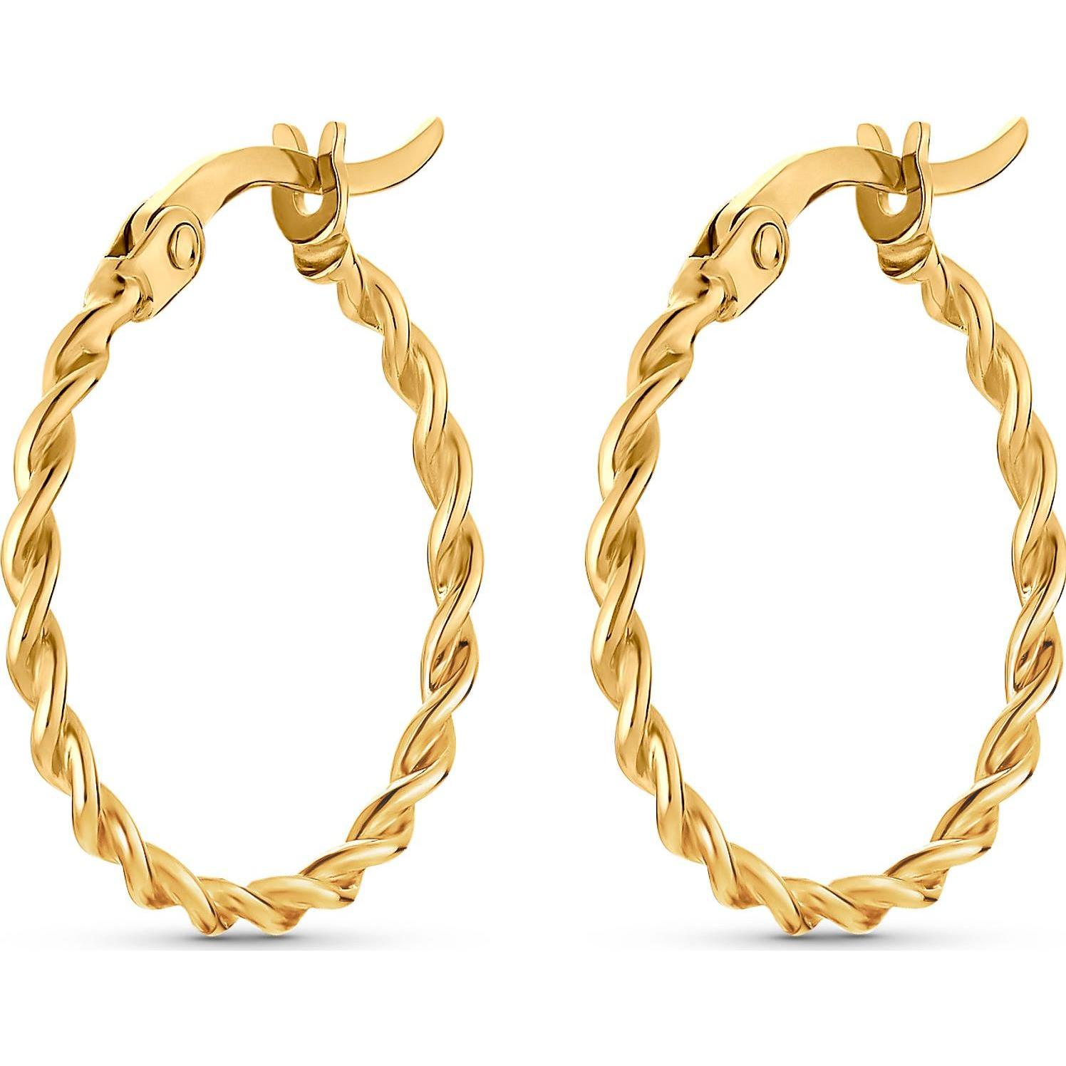 Christ, Ohrringe, Creolen, (375er Gelbgold)