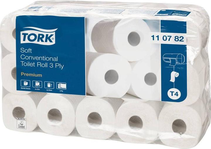 Produktbild Tork Toilettenpapier, Standard-Haushaltsrolle (30 Stk.)
