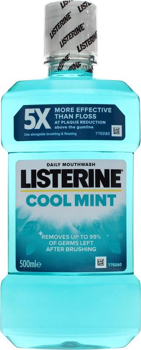 Actual product image Listerine Cool Mint (500 ml, Mouthwash)