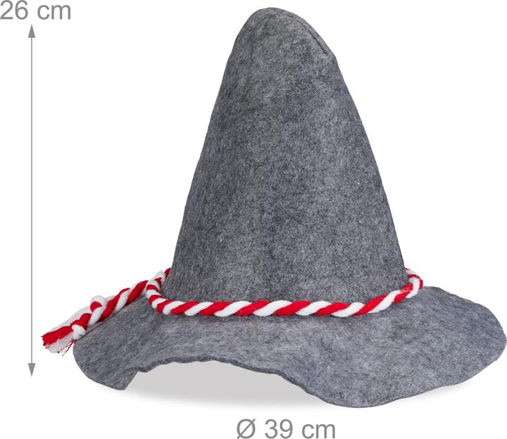 Actual product image Relaxdays 9x Seppel hat