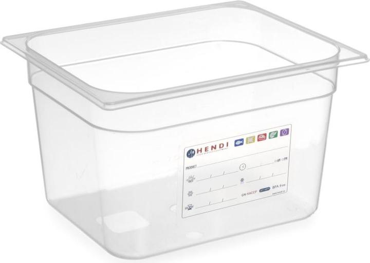 Image du produit Hendi Récipients Gastronorm 1/2 GN 1/2 (GN 1/2, 12.50 l)