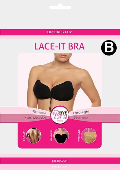 Actual product image Bye Bra Lace it adhesive bra (Single pack)