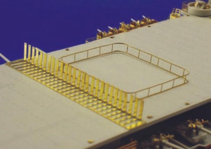 Actual product image Eduard Aircraft Carrier USS Hornet CV 8 Photo Etching Set