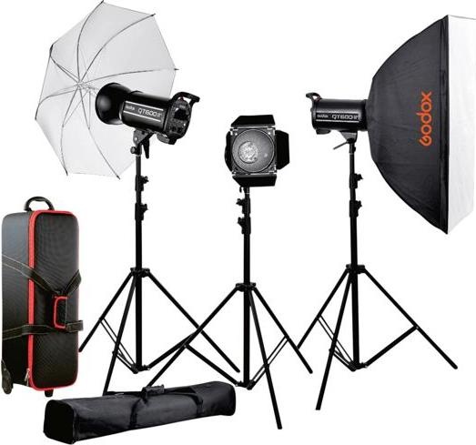 Image du produit Godox Kit de studio QT400II-C (400 W, Tête de flash)
