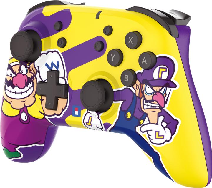 Immagine prodotto HORI Wireless Horipad Controller - Wario + Waluigi (Switch, Switch Lite, Switch 2, Switch OLED)