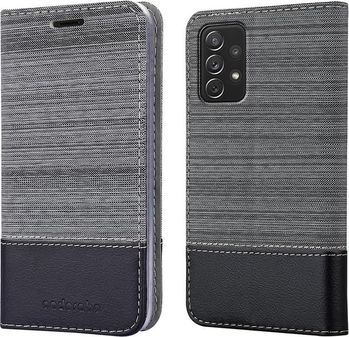 Produktbild Cadorabo Book Jeans Optik Cover (Samsung Galaxy A72 5G)