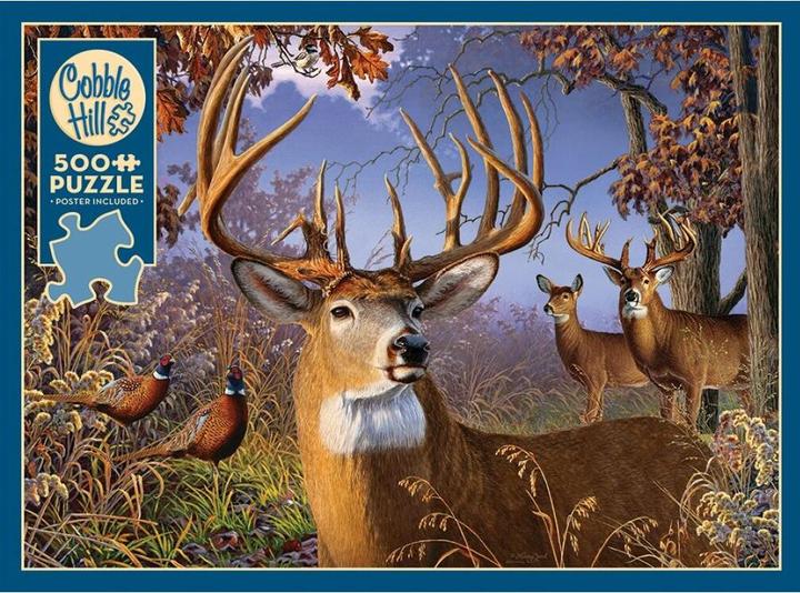 Produktbild Cobble Hill Puzzle 500 pieces XXL Pieces - Deer and Pheasant (500 Teile)