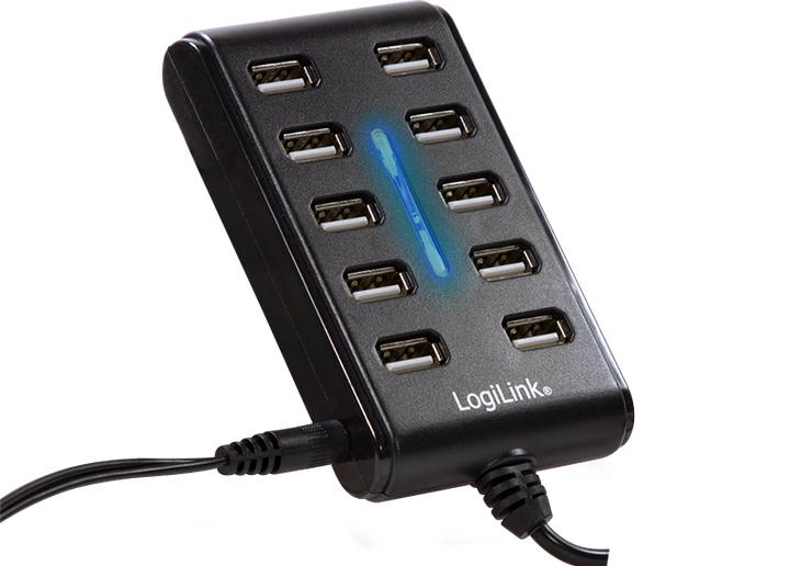 Immagine prodotto LogiLink UA0129 (USB-A, 10 porte)